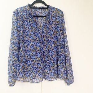 Gap floral blouse
